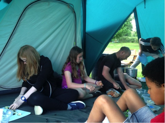 Camping at Matlock