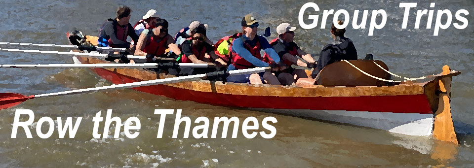 Looking for a fun and memorable activity for your group? Come rowing on the Thames with us! Please click on the photo for more information.